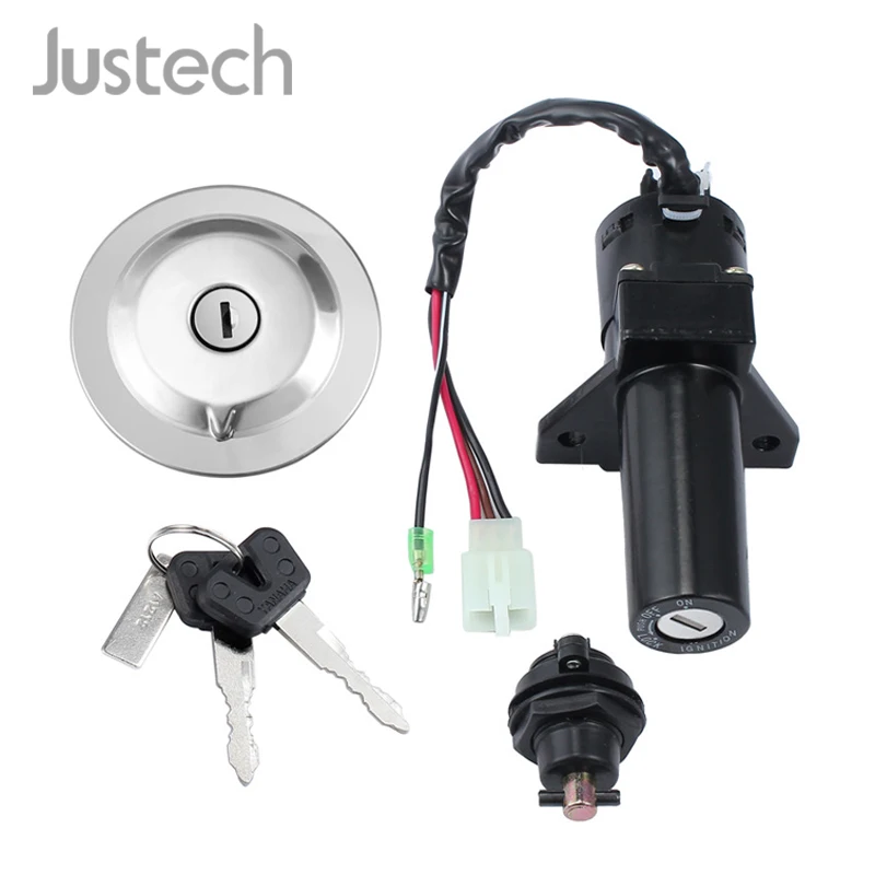 Justech переключатель зажигания топливная газовая крышка Блокировка сиденья ключ