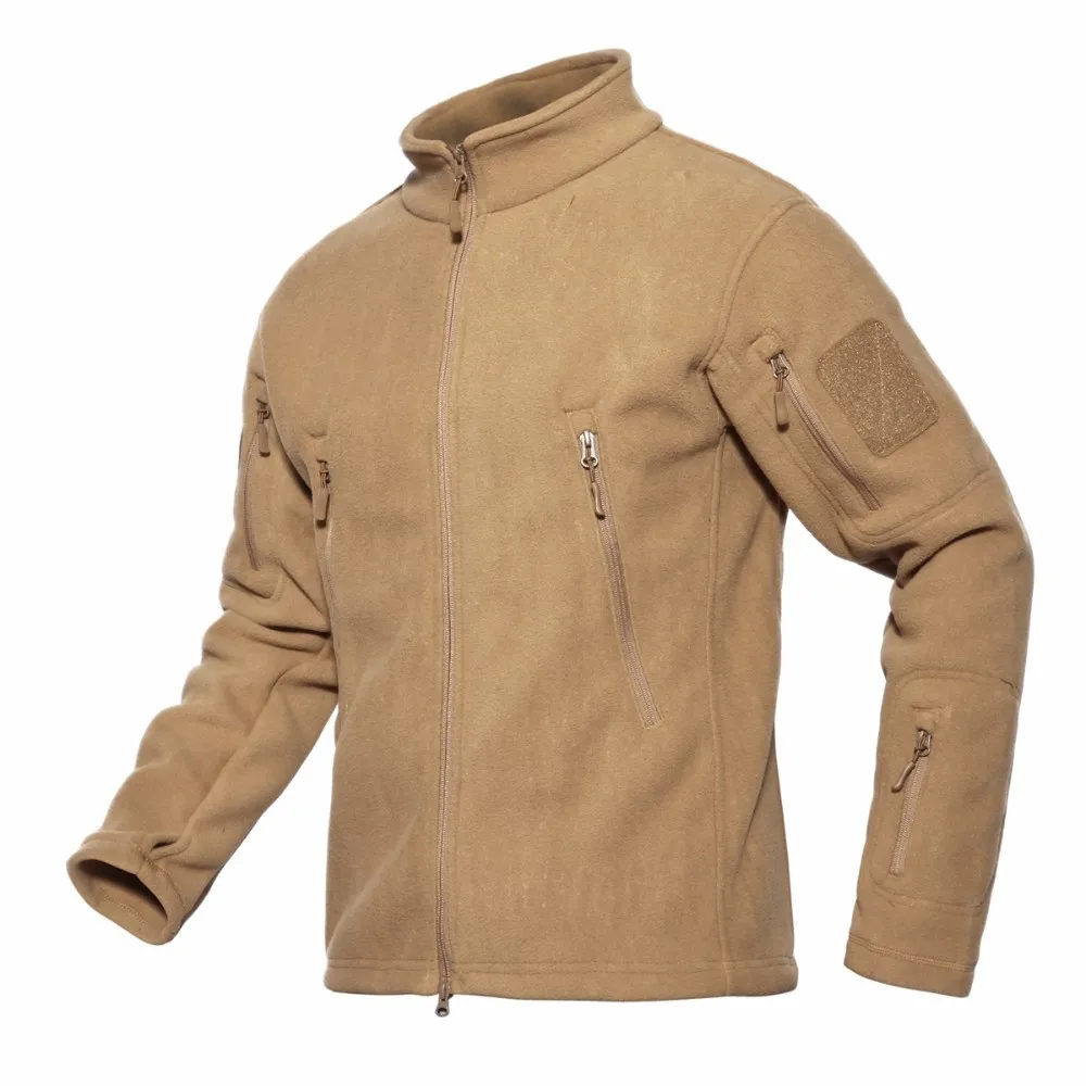Тактический флисовый свитер для мужчин и женщин, уличная теплая куртка с внутренней подкладкой для кемпинга, пешего туризма, треккинга, фан... от AliExpress RU&CIS NEW