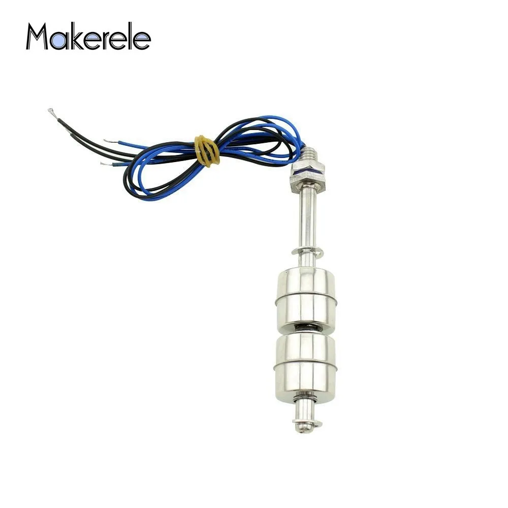 

110/220V Tank Liquid Water Level Sensor Switch MK-SFS12010-2 SUS304 Stainless Steel Automatic Level Switch Float Type