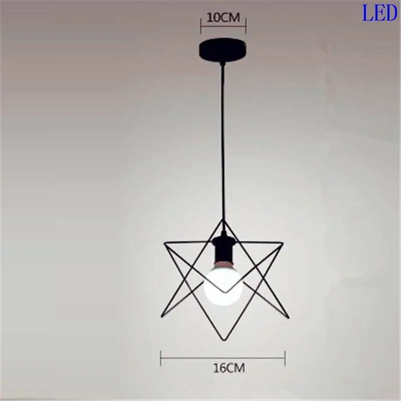 Винтажный светильник декор в виде лофта лампадари люстра Lustre Deco подвесная