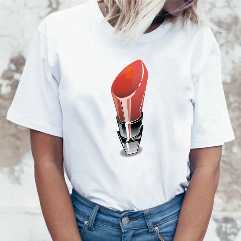 Женская футболка со скелетом в стиле отаку|Футболки| |