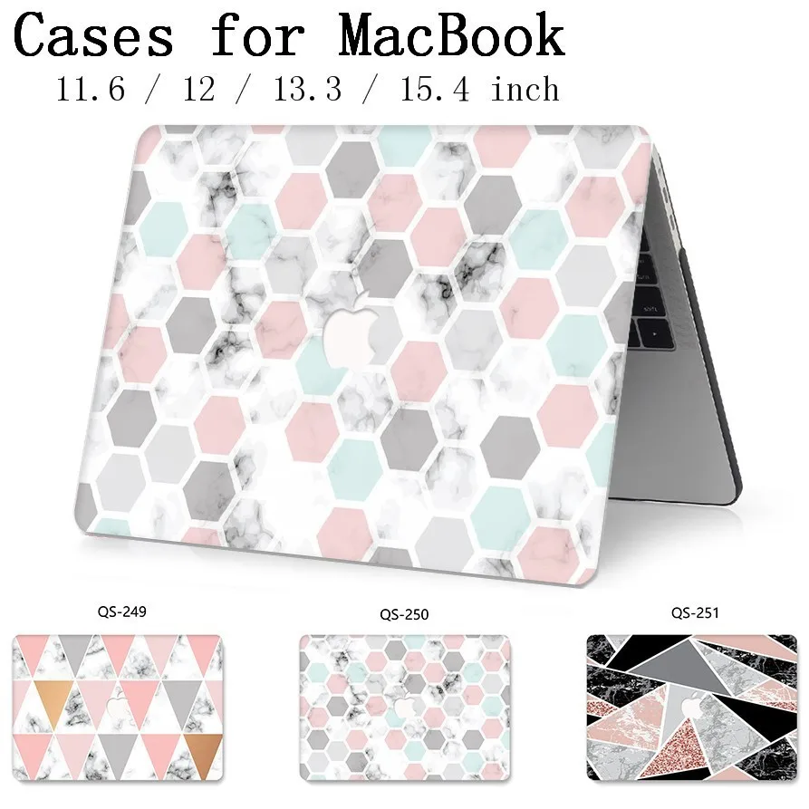 Для нового чехла для ноутбука сумки MacBook Air Pro retina 11 12 13 15 4 3 дюймов с защитой экрана