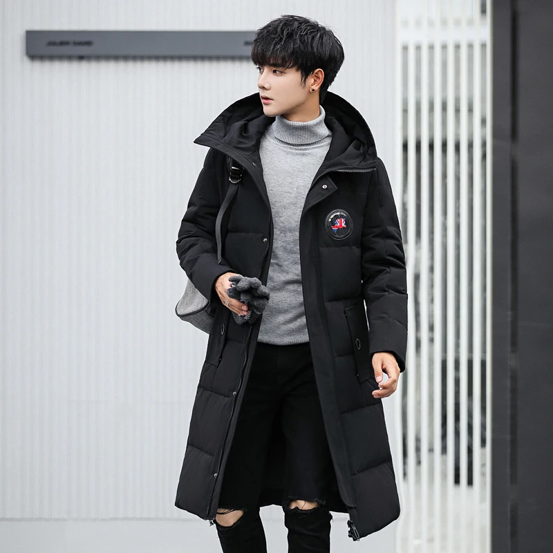 Новинка весна-осень 2019 китайские свободные однотонные мужские