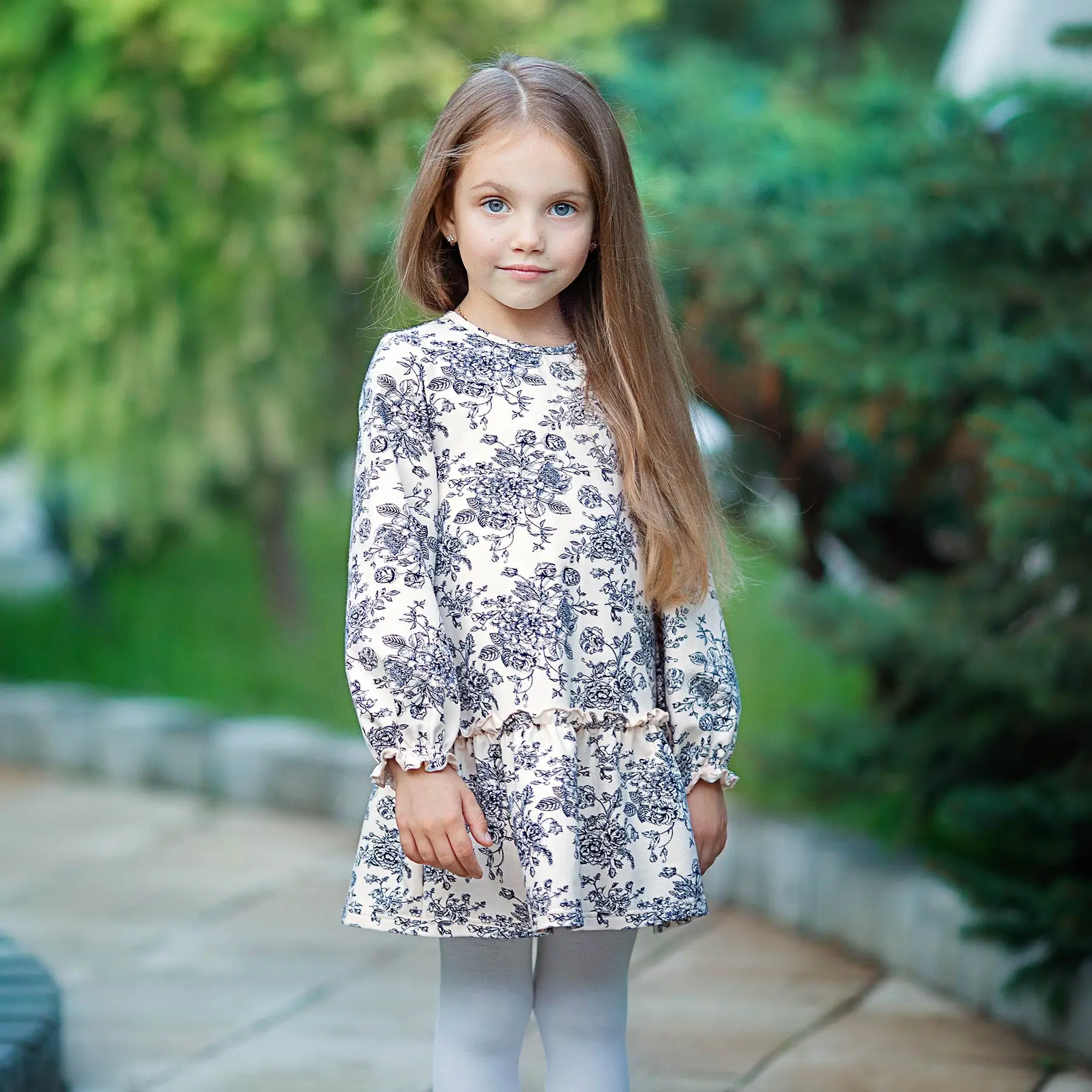 Children Girl's Dress Bossa Nova 151B-187 kid clothes children clothing | Детская одежда и обувь