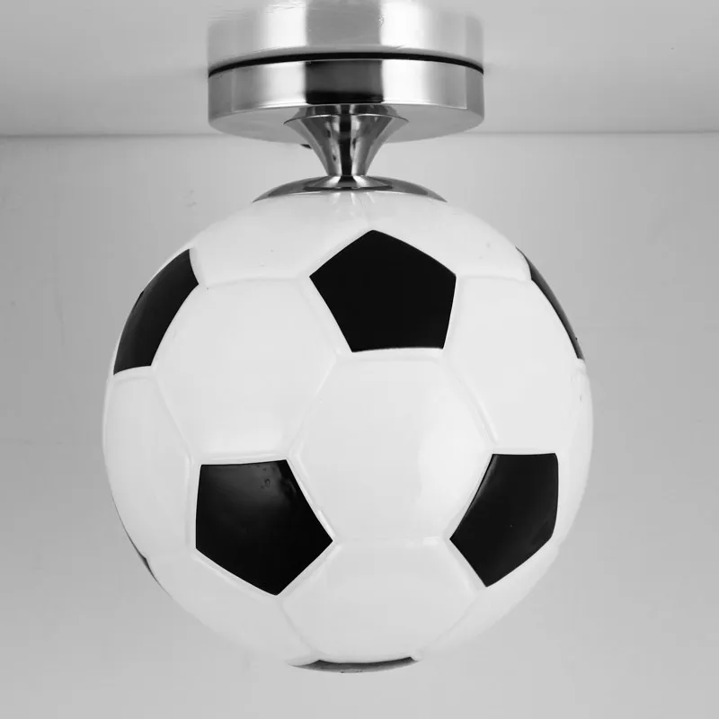 

Kids Room Lighting Ceiling Lamp Children Ceiling Lights Led Lights For Home Glass soccer or basketball Light