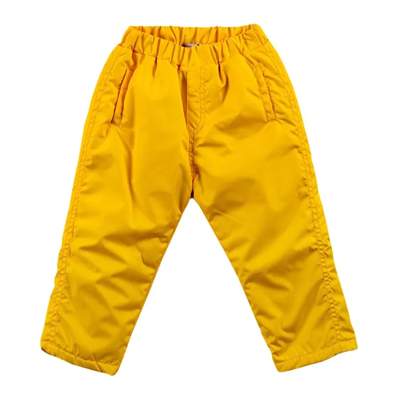 Basik Kids Pants warm yellow kids clothes children clothing |