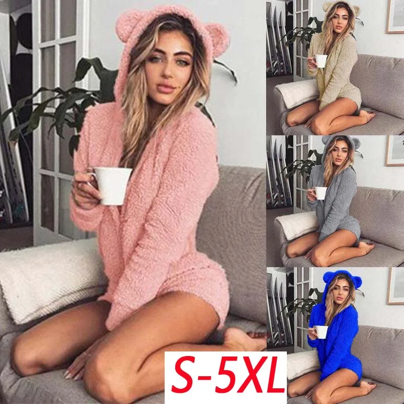 Теплый модный милый топ с длинными рукавами и рисунком кота теплый капюшоном