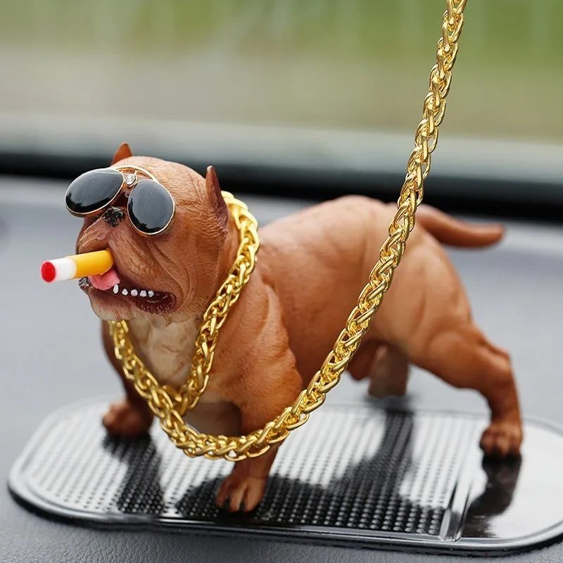 Автомобиль Булли собака украшения Творческая личность Модный интерьер