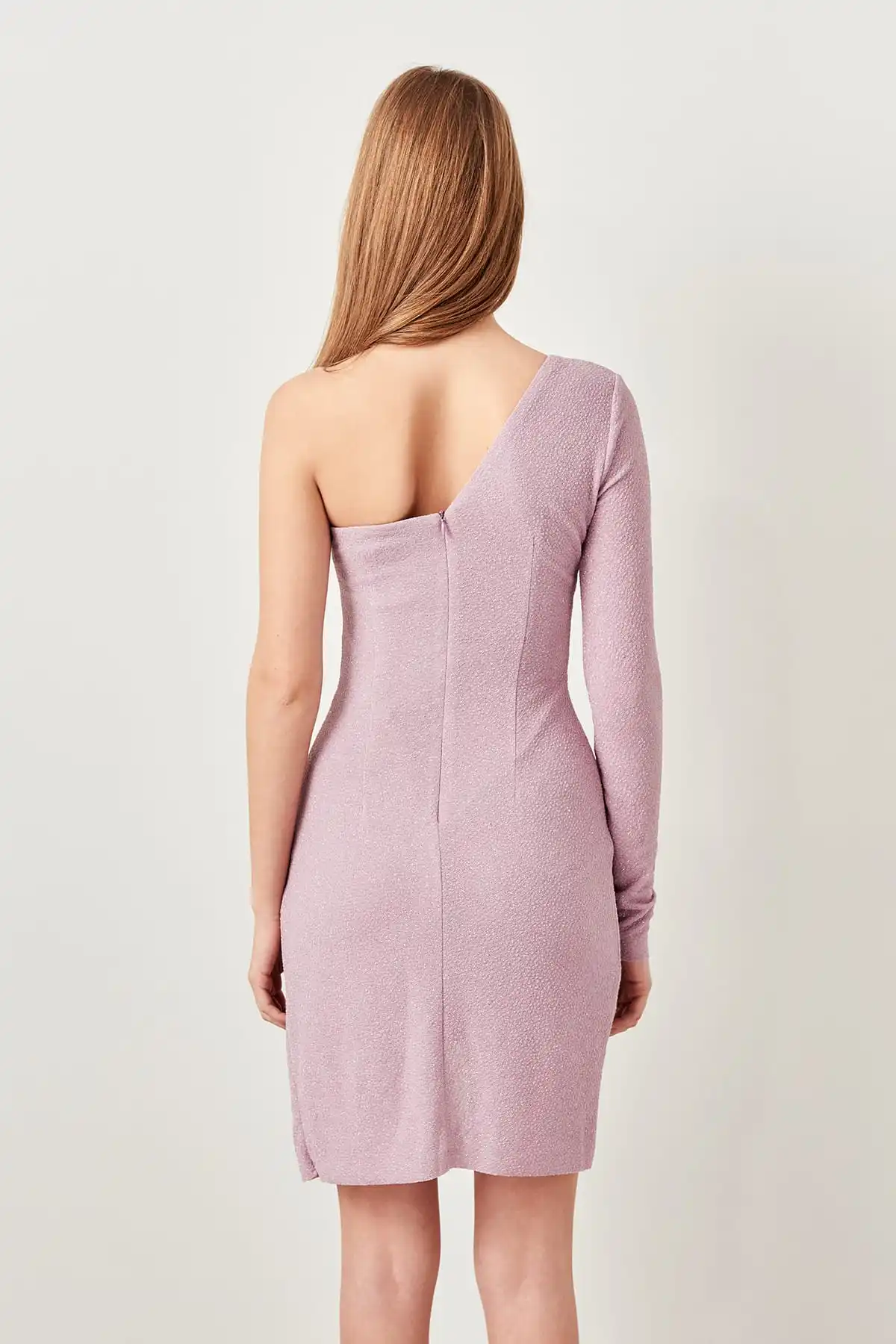 Блестящее платье Trendyol Lila TPRSS19FZ0134|Вечерние платья| |