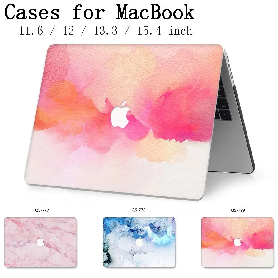 Чехол для ноутбука Apple MacBook Air Pro retina 13 3 15 4 11 12 дюймов с сенсорной панелью +