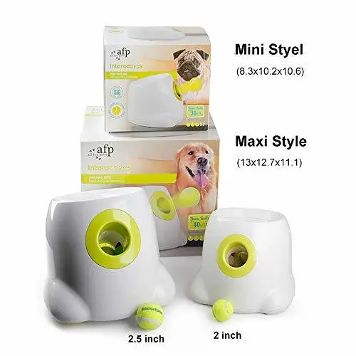 All For Paws Interactive Automatic Dog Ball Launcher Hyper Fetch Tennis Throwing Toy Includes 3 Balls | Дом и сад