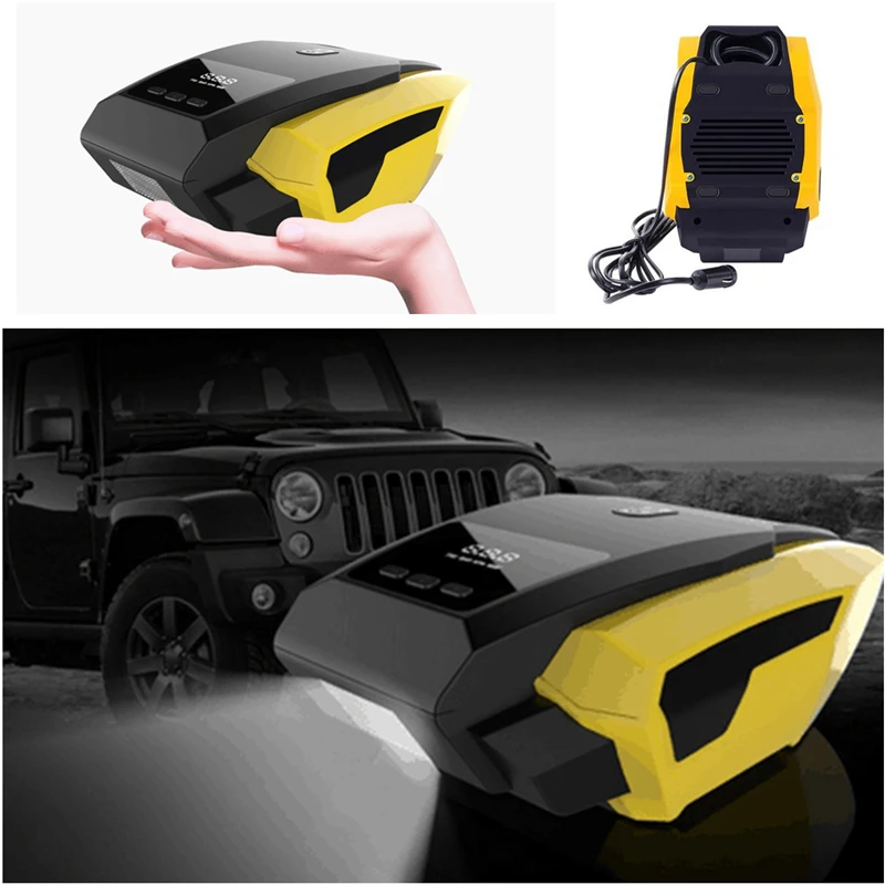 12V Automobile Tire Fast Inflator Mini Electric Auto For Trave Car LED Digital Display Air ComprESSor Portable Inflatable Pump | Автомобили