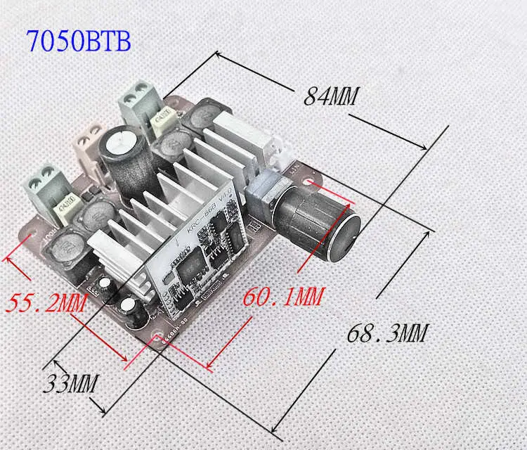 lossless Bluetooth HIFI power amplifier TDA7492 50W+50W D class BTL stereo digital AMP AUX audio FOR 12V 24V CAR images - 6