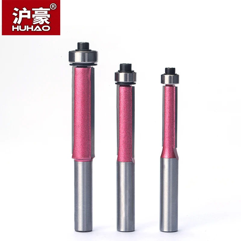 

1pc 8mm Shank Woodworking Flush Trim Router Bits For Wood Industrial Grade Trimming Cutters With Bearing Milling Cutter