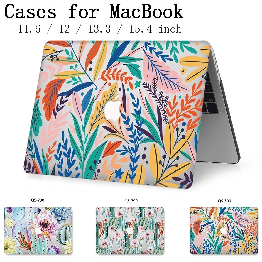 Новый чехол для ноутбука Apple MacBook Air Pro retina 11 12 13 15 3 4 дюймов с сенсорной панелью +