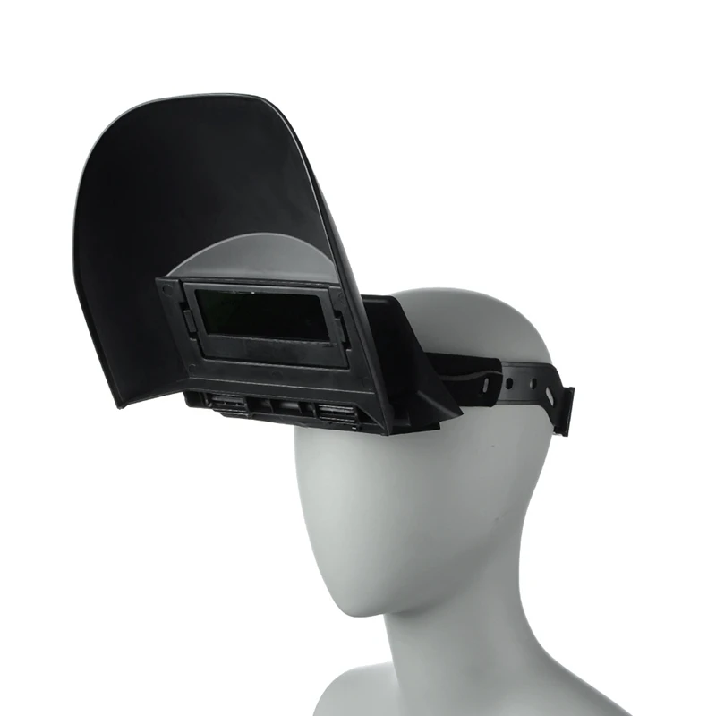 Лидер продаж, Портативная Солнечная Автоматическая фотоэлектрическая Сварочная маска, плоский откидной полушлем, спиральный сварочный шл... от AliExpress WW