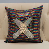 dimi cushion cover magical throw pillowcase 40x40cm color changing reversible pillow case for home meijuner diy mermaid sequin