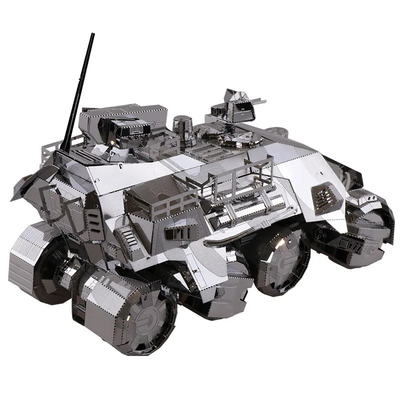 Железные новаторские БРОНИРОВАННЫЕ АВТОМОБИЛИ веселые 3d Металлические Diy