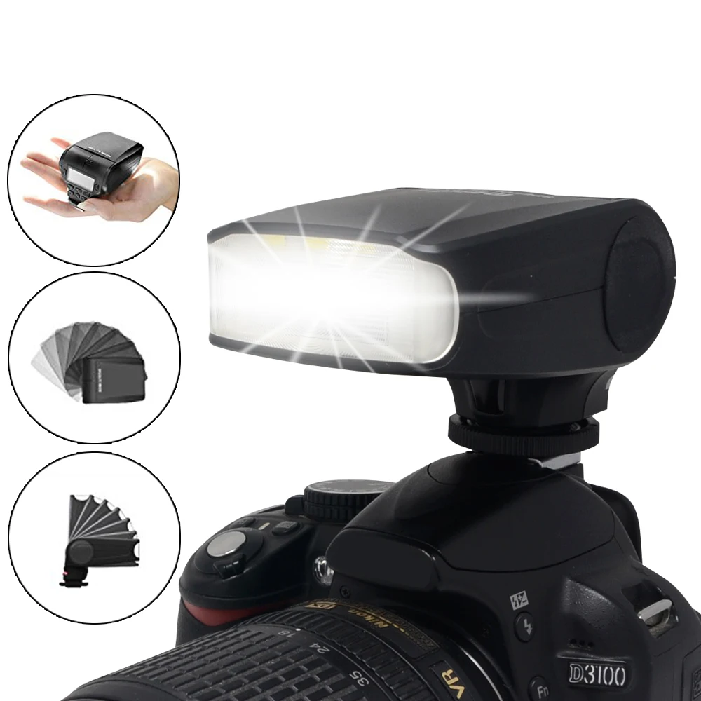 Meike MK-320 Flash Speedlite GN32 TTL for Panasonic Lumix DMC GF7 GM5 GH4 GM1 GX7 G6 GF6 GH3 G5 GF5 GX1 GF3 G3 | Электроника