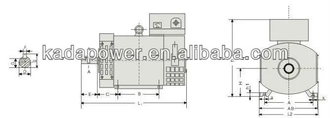 ST 10 кВт/10 ква однофазная щетка дизель 1500 об/мин 50 Гц ac генераторы 220 v- в Австралию по морю