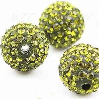 Дешево! 1000 шт./лот 10 мм смешанный цвет 25 Цвет Micro Pave CZ дискобол, бусины, кристалл браслет бусина Шамбала
