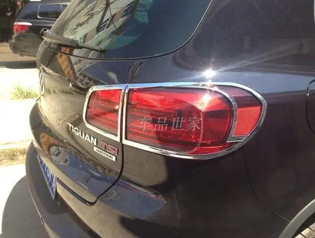 Для Volkswagen VW TIGUAN 2012 2013 ABS хромированный головной светильник и задний светильник