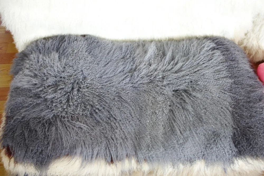 Натуральная монгольская овчина длинная шерсть меховая тарелка опт|fur plate|mongolian fur