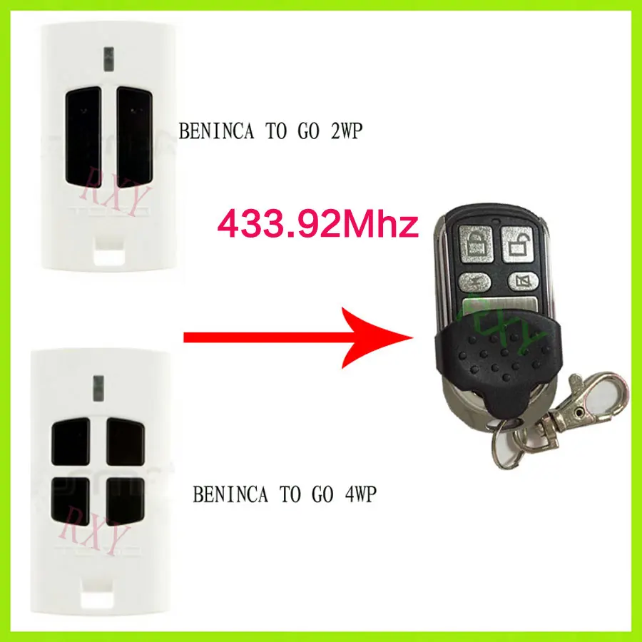 BENINCA к. GO2WP TO.GO4WP пульт дистанционного управления Дубликатор 433 МГц гаражных ворот