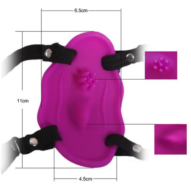 Мастурбация Сексуальное невидимое нижнее белье T-образные штаны фаллоимитатор
