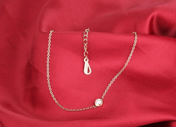 Браслет на ногу с кристаллами для милой девушки цепочка покрытая розовой кожей