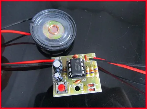 Бесплатная доставка! Комплект дверных звонков NE555 ding dong 5 шт./модуль набора