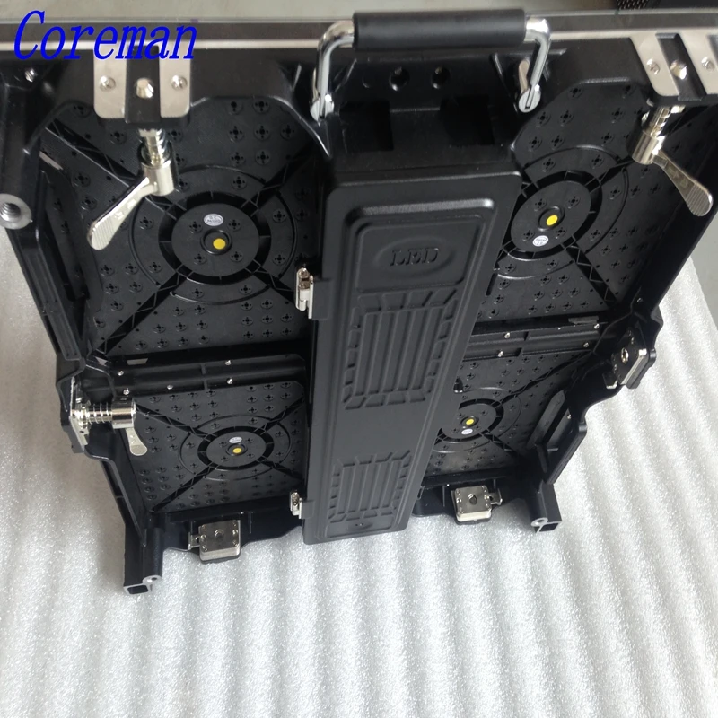 Сверхтонкий светодиодный модульный шкаф P5 P6 для помещений Аренда светодиодного