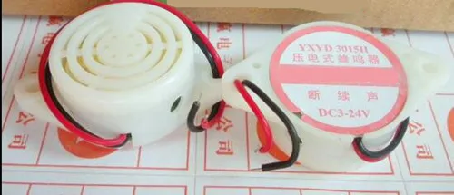 Бесплатная Доставка! 10 шт. пьезо/зуммер/YXYD3015 DC3 ~ 24 В диаметр 3 см/электронный