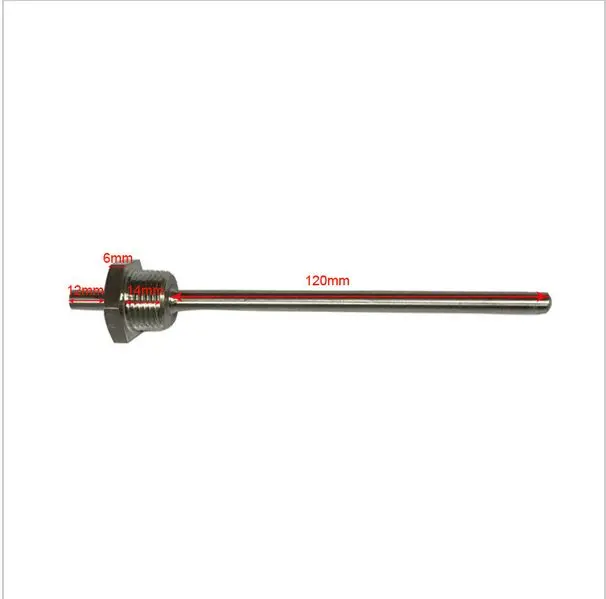 Homebrew Thermowell 1/2 &quotМужской NPT x 1/4&quot O.D w/6 &quotзонд|thermowel|homebrewhomebrew wine |