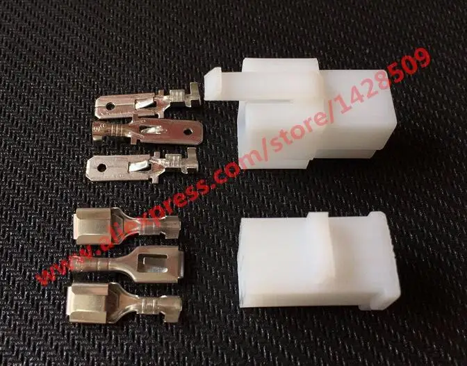 5 комплектов 6 3 Sumitomo 6110 4533 контактный аккумулятор зарядное устройство CDI женский и