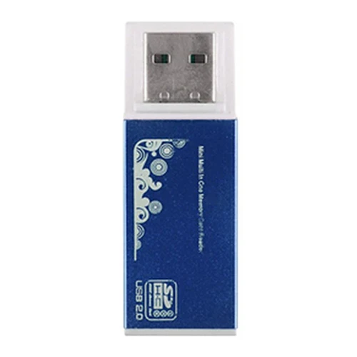 USB 2,0 все в 1 мульти карта памяти считыватель для картридер 2 микро-sd TF M2 MMC MS Pro