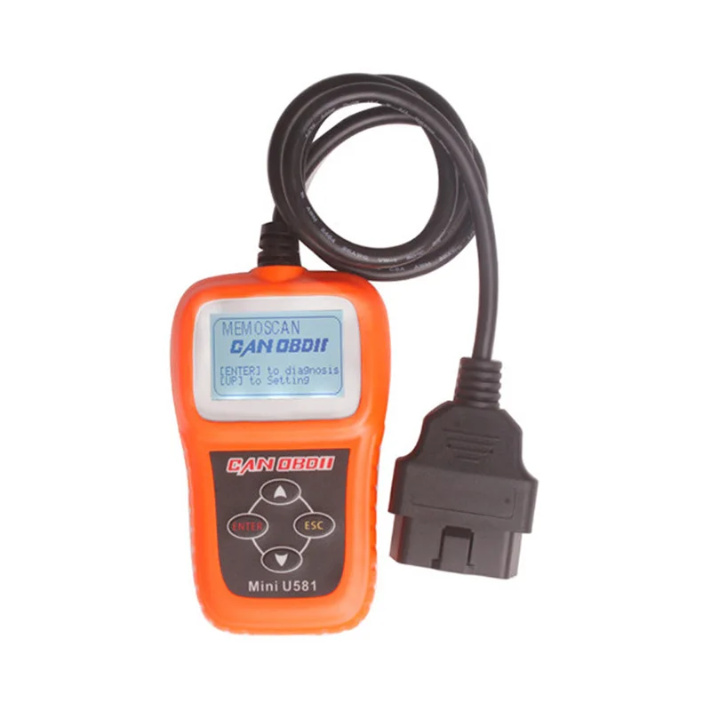 Обновление онлайн высокого класса Memoscan мини U581 OBDII / EOBDII читатель с интерфейсом USB