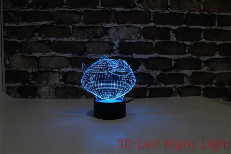 

Meeting Room 3D Led Night Light Fashionable Wholesale Desk Light with UL Certificate YJM-2900