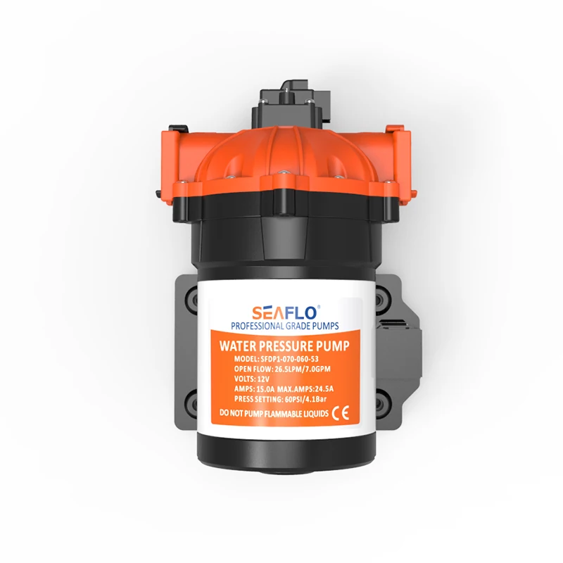 Морской насос SEAFLO 12v 7 0 GPM 60PSI подводный Электрический мотор кемпер морской