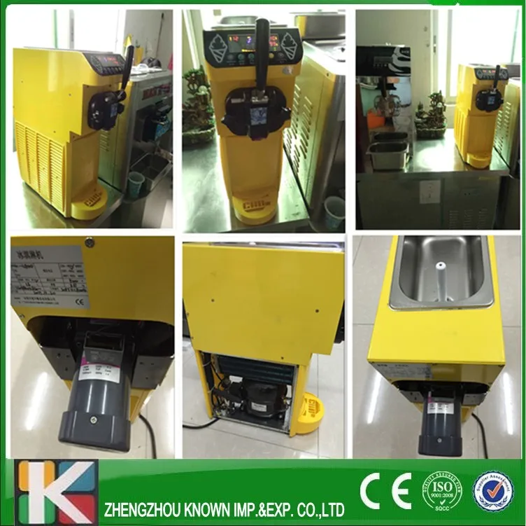 Настольная машина для мягкого мороженого/домашняя мороженого 5л/час|soft ice cream