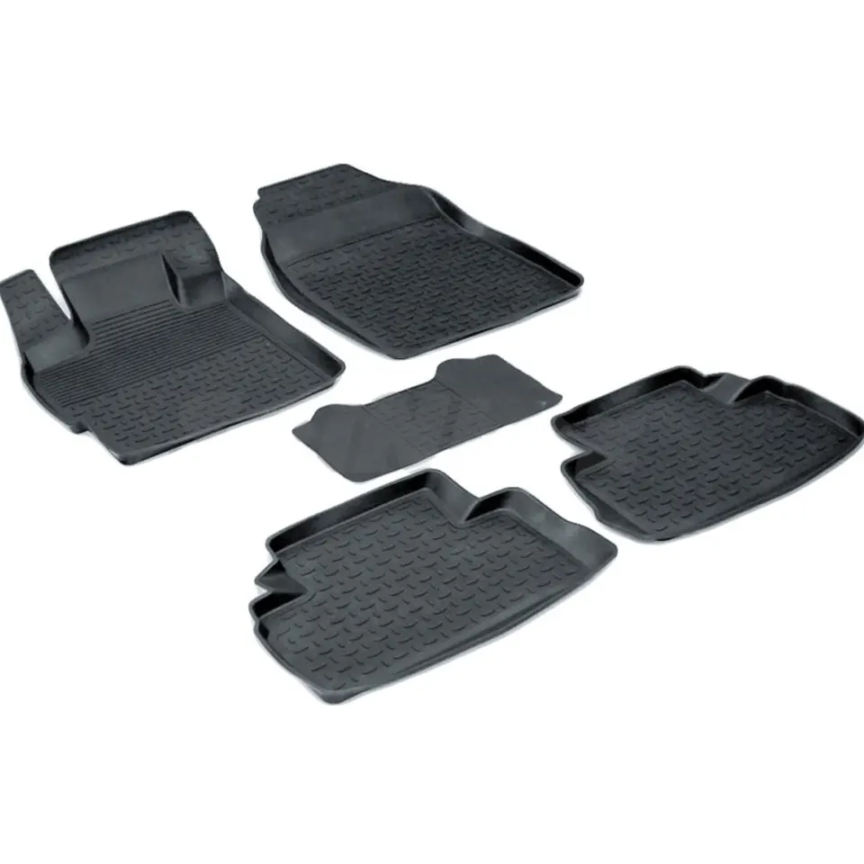 Для автомобиля Mazda CX7 2007 2013 езиновые коврики с высокими бортиками Seintex 01292|rubber floor