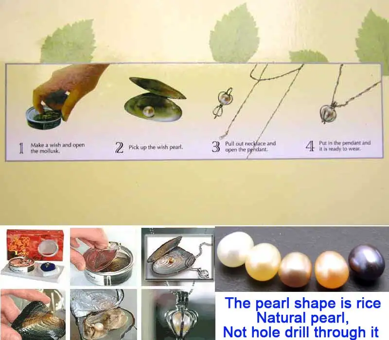 Qingmos Love Pearl 10*50 мм Чокеры в виде клетки русалки для женщин с желанием жемчужный держатель трендовые Подвески ожерелье Подарочная коробка-3644
