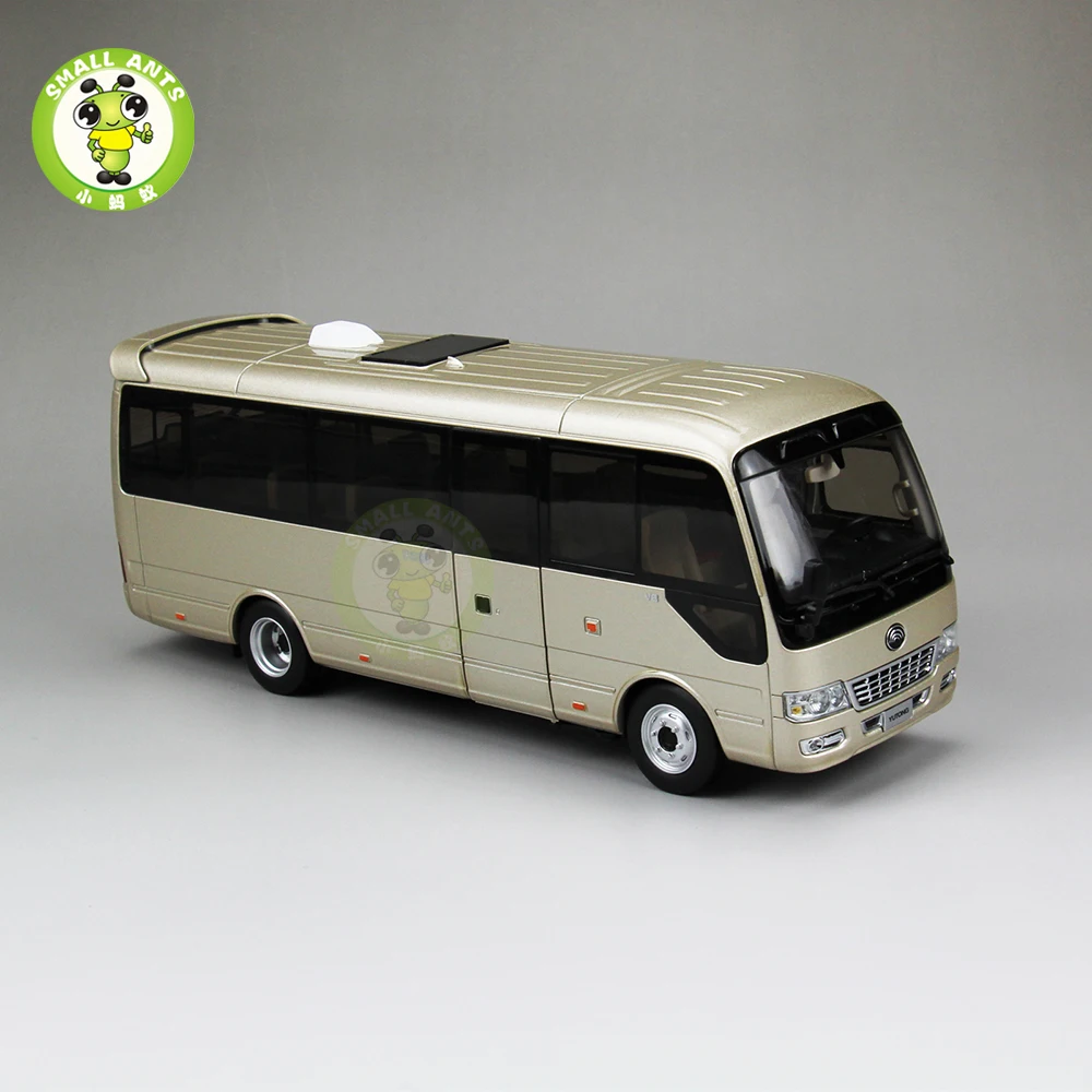 1/32 масштаб Китай YuTong T7 литые модели автобусов игрушки подарок коллекция