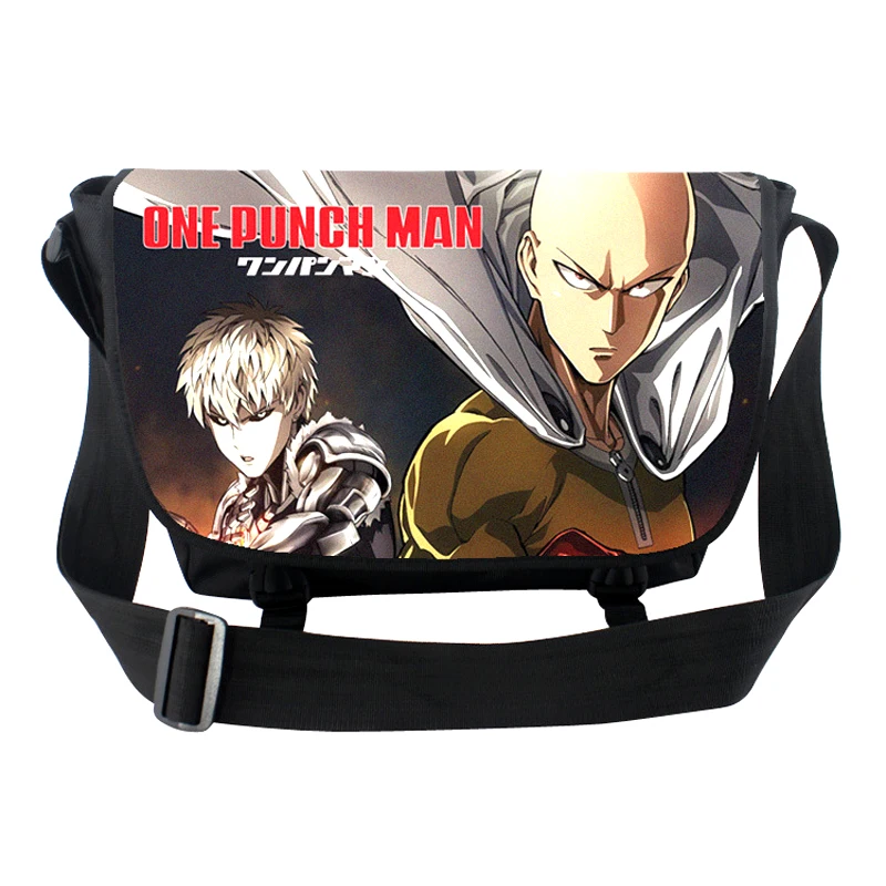 Модная полиэфирная Наплечная Сумка хорошего качества с принтом Saitama &amp Genos ONE