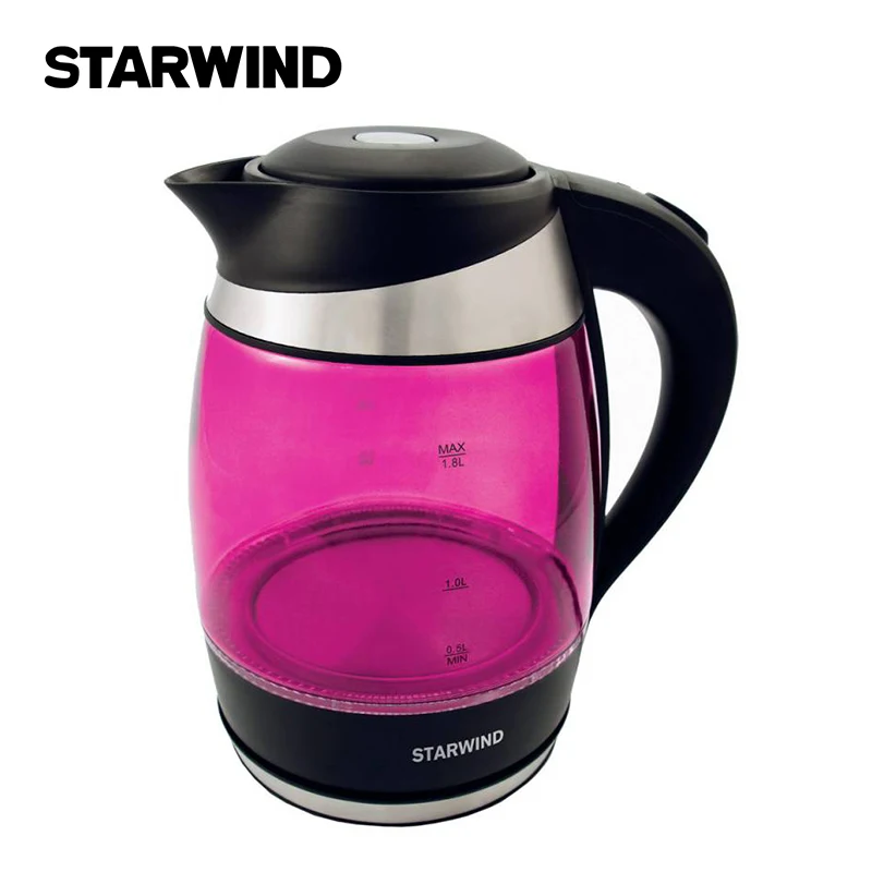Чайник Starwind SKG2214-19 1.8л. 2200Вт стекло | Бытовая техника