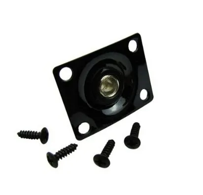 Квадратный Стиль Накладка для Джек разъёма бас гитары Jack 1/4 разъем вход/выход