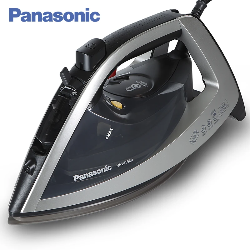 Утюг Panasonic OPTIMAL CARE NI WT980LTW 2800 Вт серебристый|steam iron|iron steam ironiron electric |