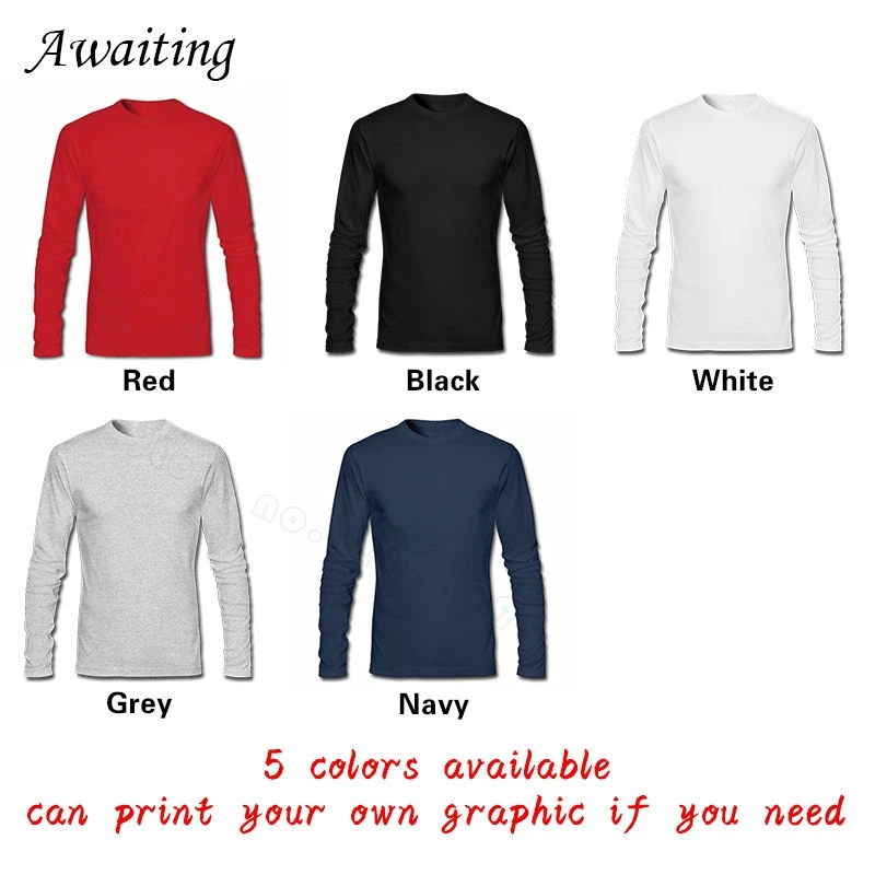 Трамвай Мужчины Футболка С Длинным Рукавом Фитнес Мода Тройник Для Подросток