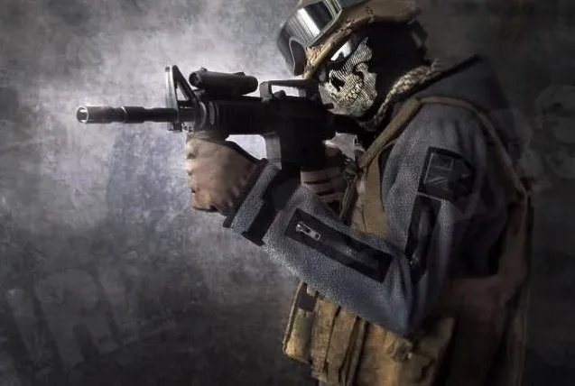 Косплей современный Warfare2 Task Force 141 Ghost пальто Боевая куртка тактическая флисовая куртка