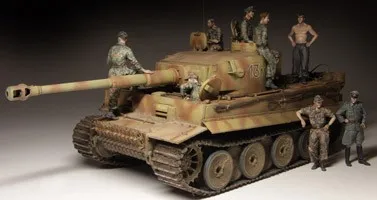 1/35 Waffen-SS Panzer Crew, Курский 1943 большой набор(10 человек
